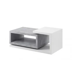Stolik kawowy BOTA 120 cm w optyce betonu