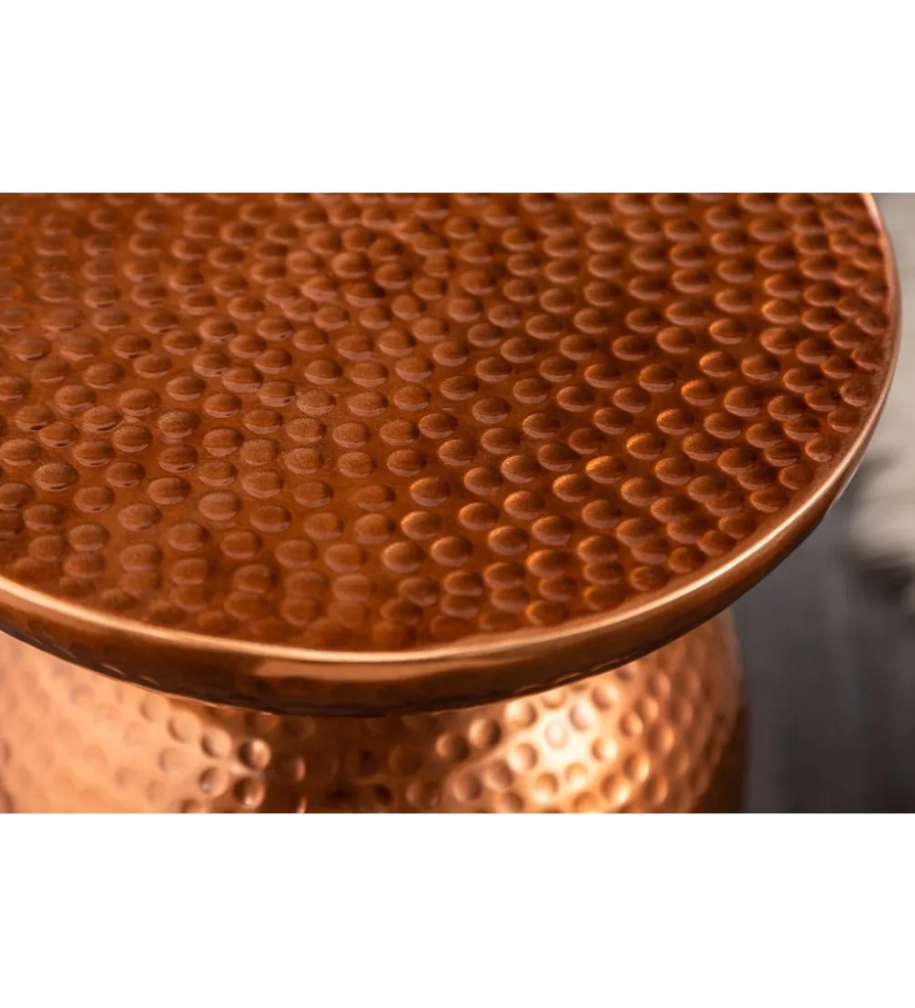 Stolik kawowy BRILANT 36 cm w kolorze miedzi