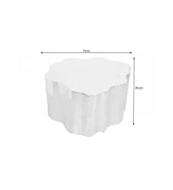 Stolik kawowy BRILANT 71 cm złoty