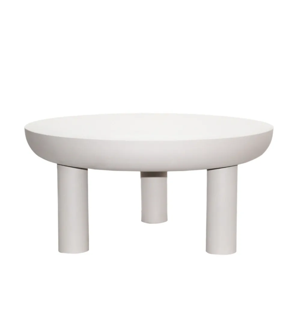 Stolik kawowy BRIX NIKO 85 cm biały