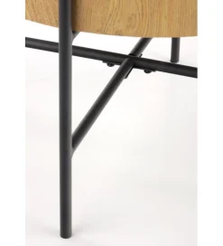 Stolik kawowy BROOKLYN 45 cm w optyce dąb