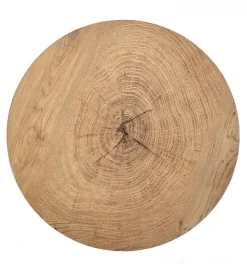 Stolik kawowy BROOKLYN 45 cm w optyce dąb