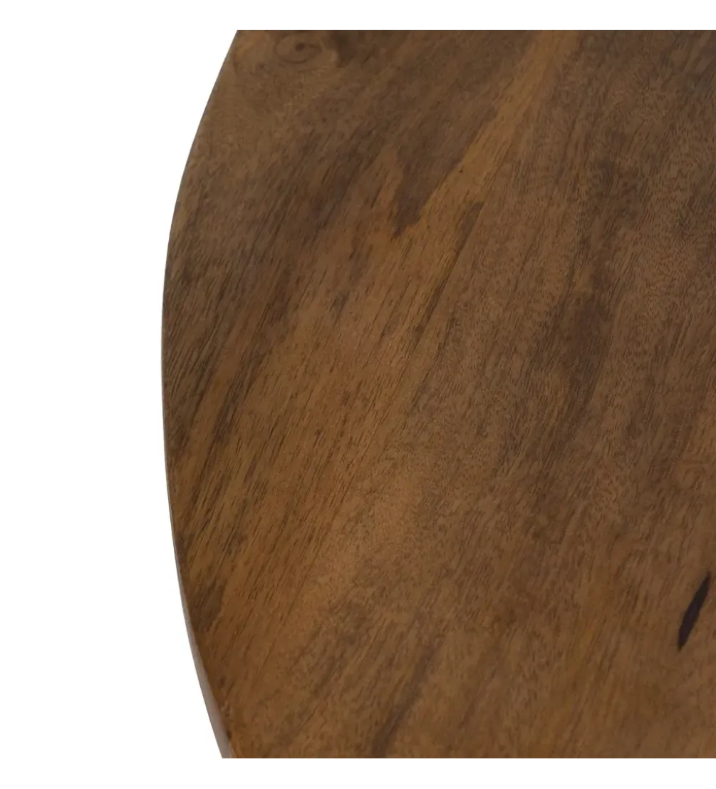 Stolik kawowy CENTRONA 100 cm drewno mango