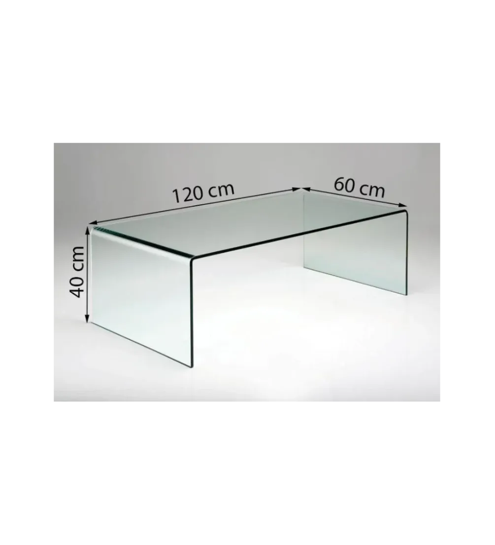 Stolik kawowy Clear Club Basic 120 cm x 40 cm