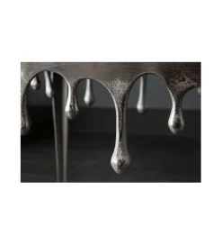Stolik kawowy 44 cm Mystic Liquid Line srebrny