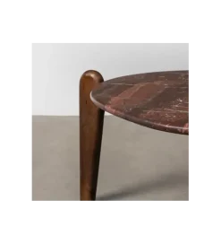 Stolik kawowy CUDBEM 82 cm drewno mango