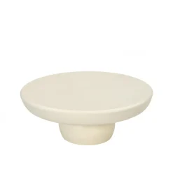 Stolik kawowy DENU 80 cm w kolorze kości słoniowej