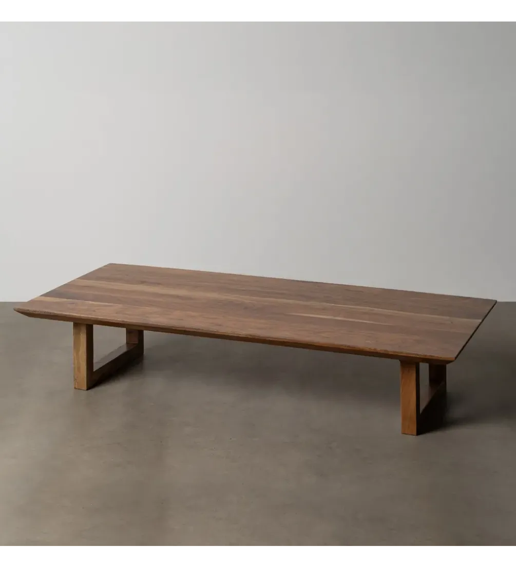 Stolik kawowy DESMORA 150 cm drewno akacja