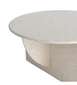 Stolik kawowy DOBEMA 80 cm efekt terrazzo