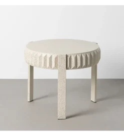Stolik kawowy EDARNI 64 cm efekt terrazzo