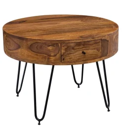 Stolik kawowy ESPERIA 60 cm drewno sheesham