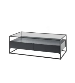 Stolik kawowy EVORA 120 cm czarny