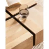 Stolik kawowy FATRA 60 cm drewno akacja