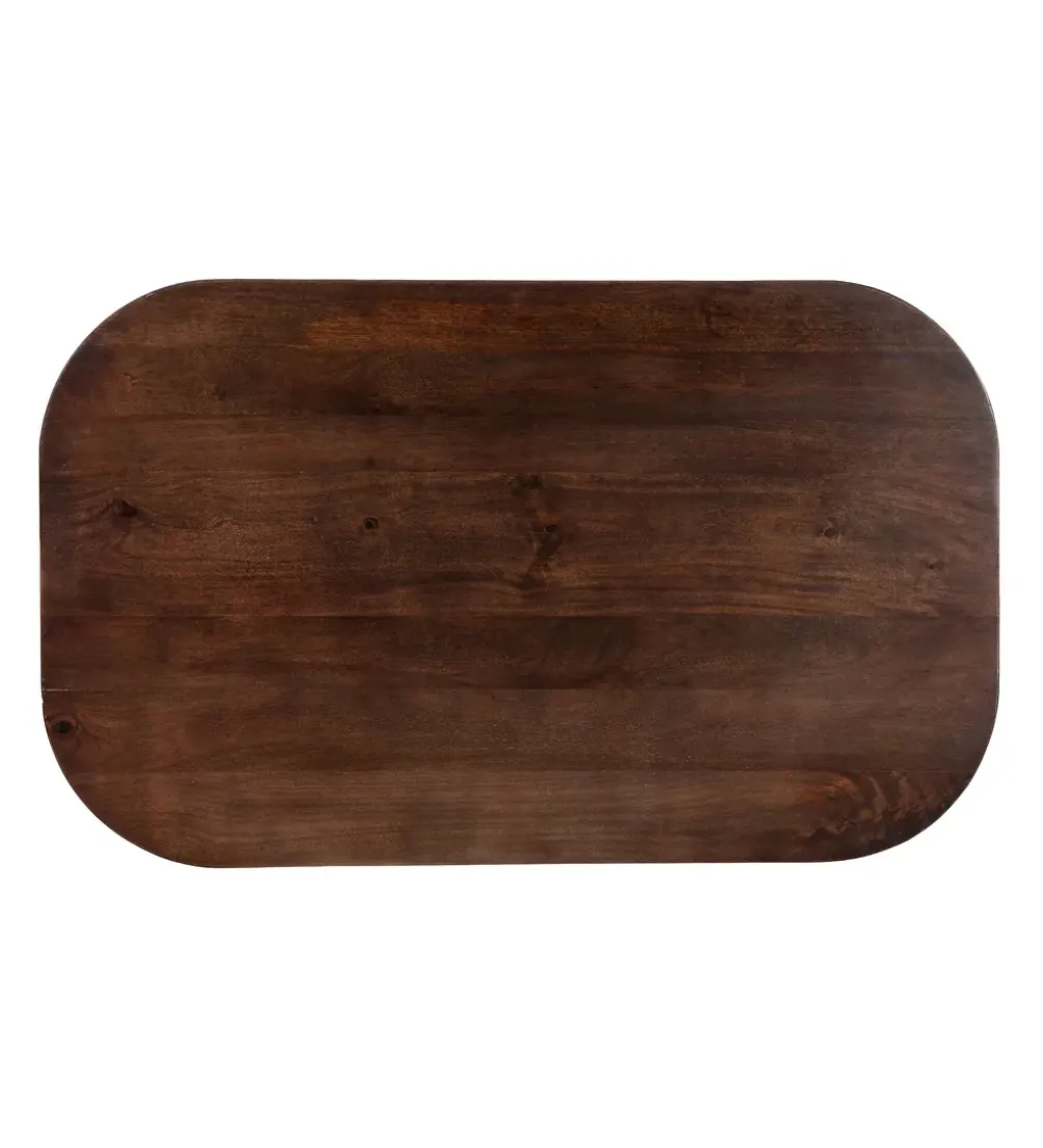Stolik kawowy FEGANE 115 cm drewno mango