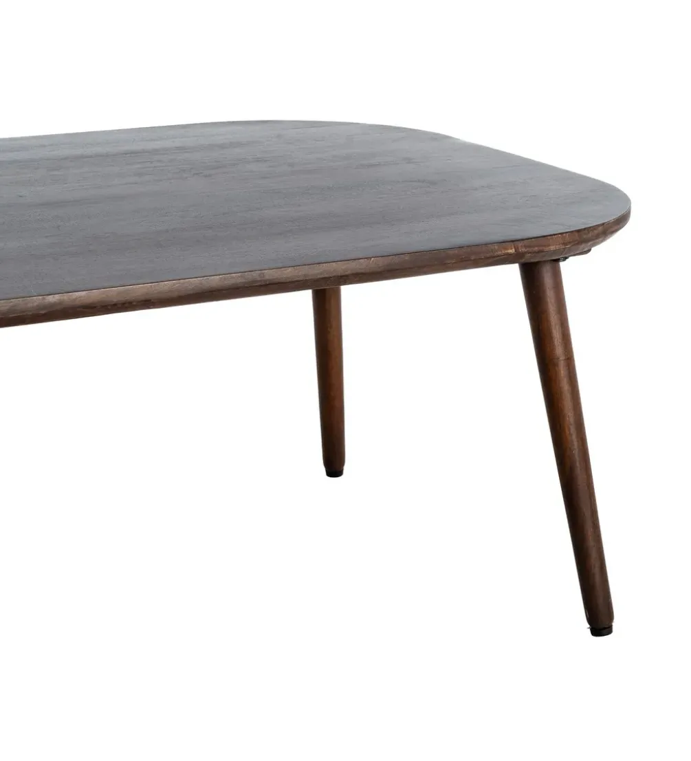 Stolik kawowy FEGANE 115 cm drewno mango