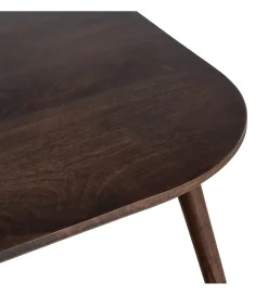 Stolik kawowy FEGANE 80 cm drewno mango