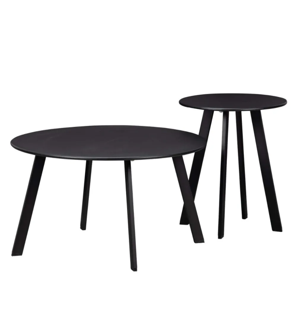 Stolik kawowy FER 40 cm czarny