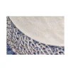 Stolik kawowy FLANK Leaf 73 cm srebrny