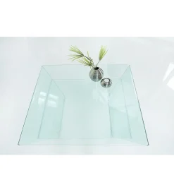 Stolik kawowy GEISTER Fantome 70 cm szklany