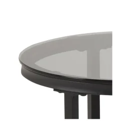 Stolik kawowy GIRON set 2 w optyce marmuru