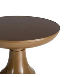 Stolik kawowy HAERW 61 cm brązowy