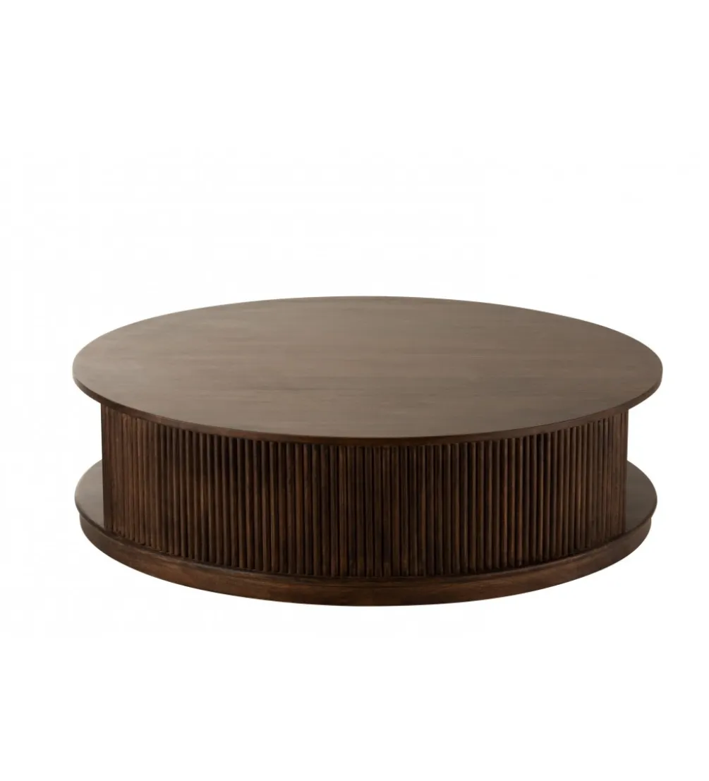 Stolik kawowy HEIDI 120 cm drewno mango