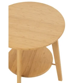 Stolik kawowy HERMA 50 cm bambus naturalny