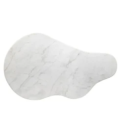 Stolik kawowy HUGI 135 cm marmur drewno mango