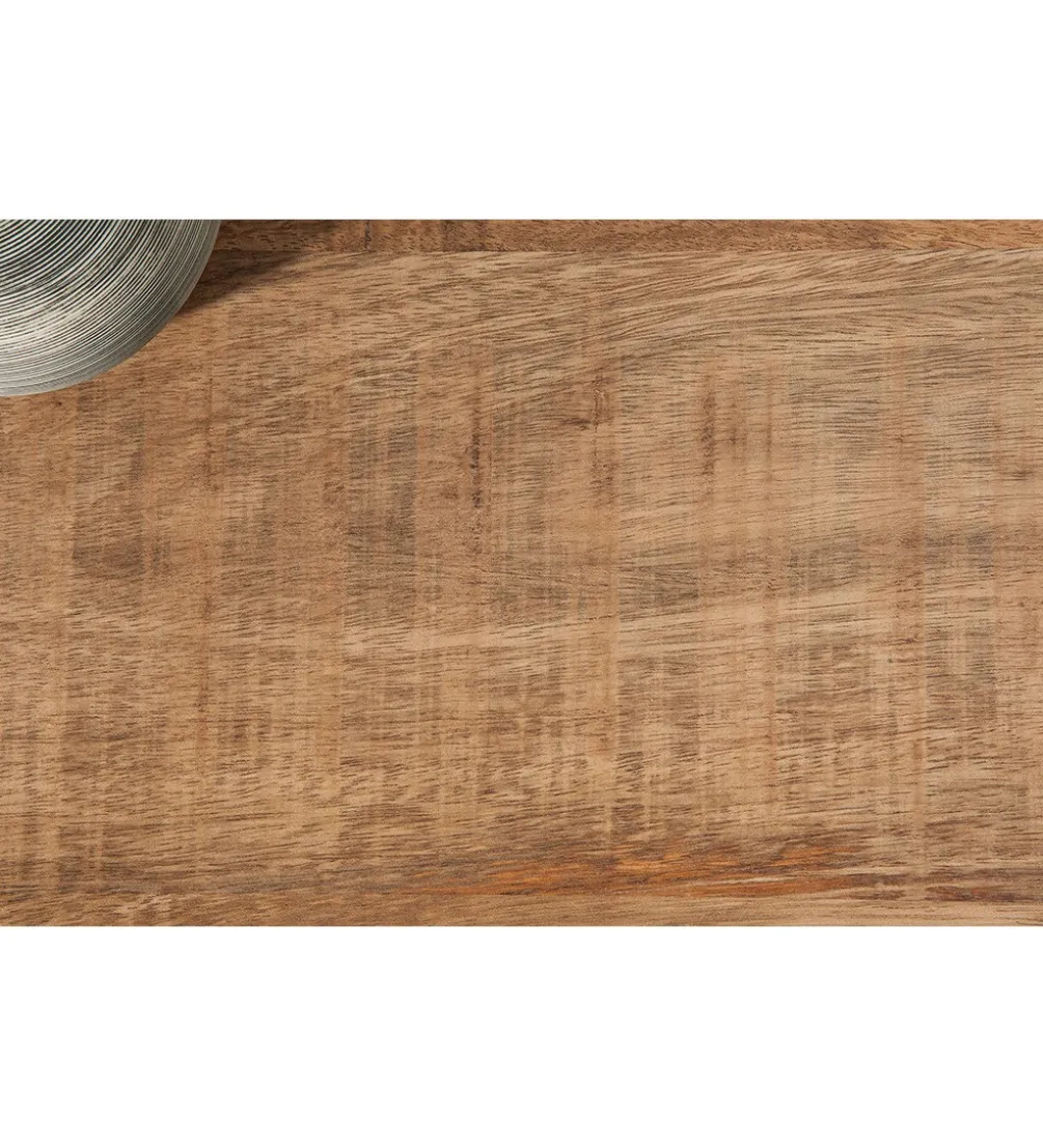 Stolik Kawowy Iron Craft 100 Cm drewno Mango