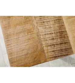 Stolik kawowy Iron Craft 60 cm drewno mango