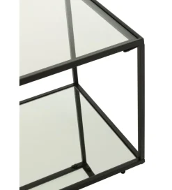 Stolik kawowy ITAGOT 50 cm czarny