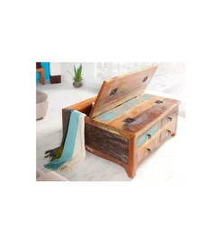 Stolik Kawowy Jakarta z drewna 70 cm