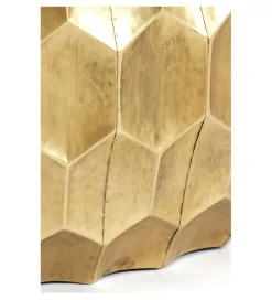 Stolik kawowy KALAN 85 cm złoty