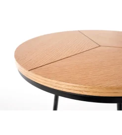 Stolik kawowy KARIDA 45 cm w optyce dębu