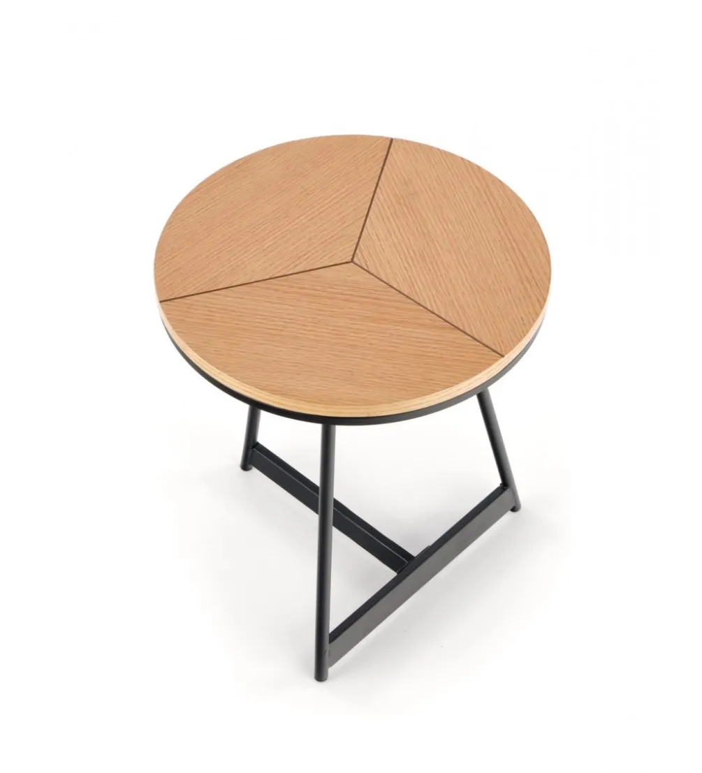 Stolik kawowy KARIDA 45 cm w optyce dębu