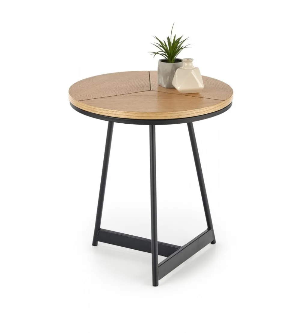 Stolik kawowy KARIDA 45 cm w optyce dębu