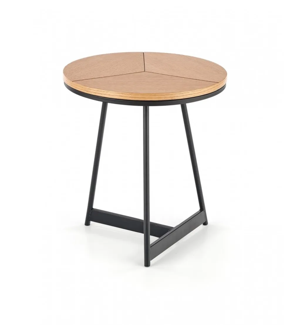 Stolik kawowy KARIDA 45 cm w optyce dębu