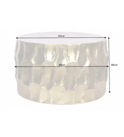 Stolik kawowy Kerrasch 70 cm złoty