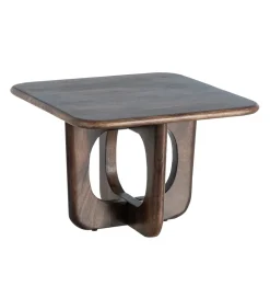 Stolik kawowy KIRITON 60 cm drewno mango