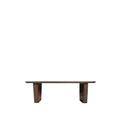 Stolik kawowy KORTE 130 cm drewno mango brązowe