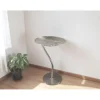 Stolik kawowy KUFUMU 41 cm srebrny