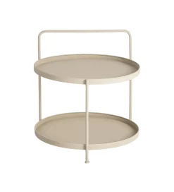 Stolik kawowy LETIT 66 cm beżowy