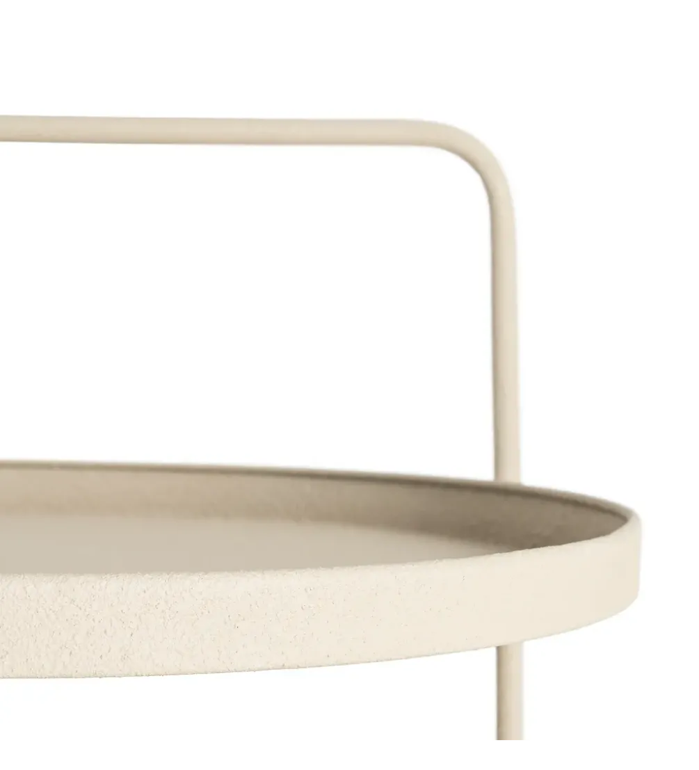 Stolik kawowy LETIT 66 cm beżowy
