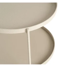 Stolik kawowy LETIT 66 cm beżowy