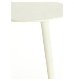 Stolik kawowy LIONS 67 cm kremowy
