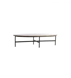Stolik kawowy LOES 140 cm efekt marmuru
