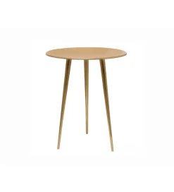 Stolik kawowy Luma 40 cm musztardowy