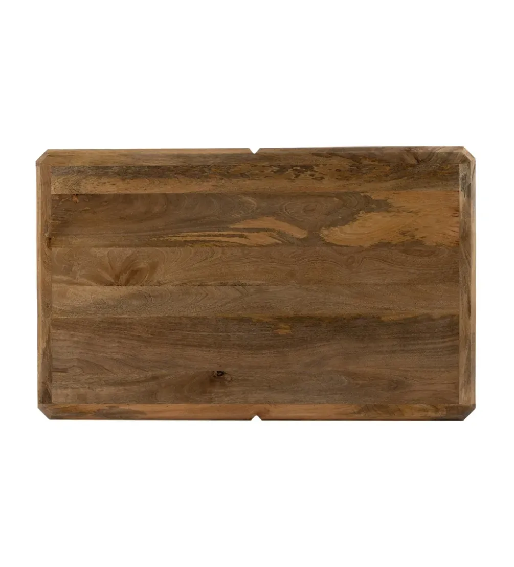 Stolik kawowy LUTERY 130 cm drewno mango
