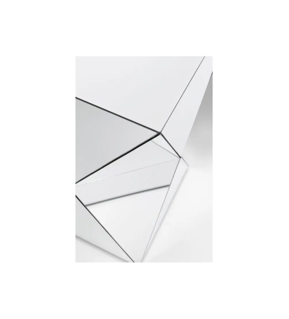Stolik kawowy LUXURY TRIANGLE 32 cm lustrzany