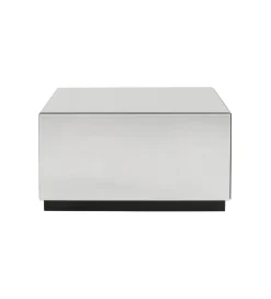 Stolik kawowy LUXY MIRROR TRUNK 80 cm z szufladami